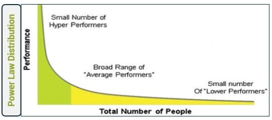 power law distribution